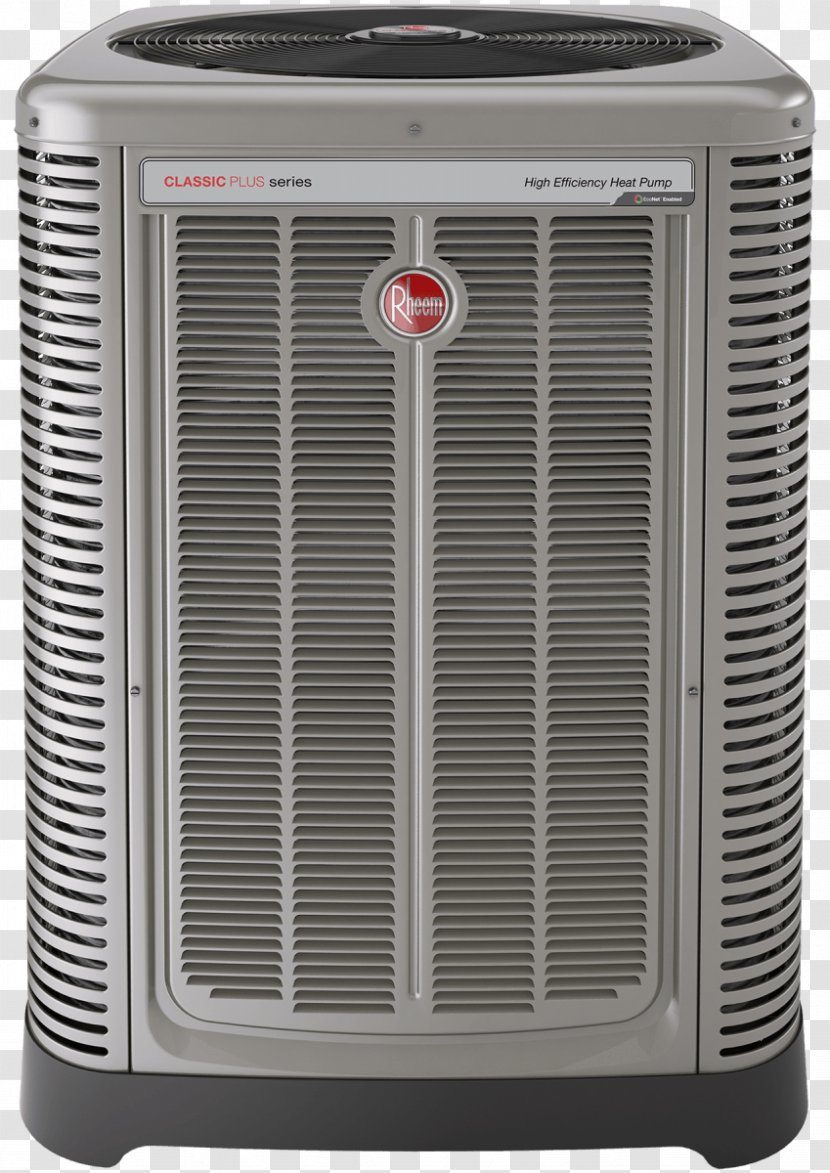 Furnace Heat Pump Rheem Air Conditioning HVAC - Water Heating - Jackson Comfort & Cooling Systems Transparent PNG