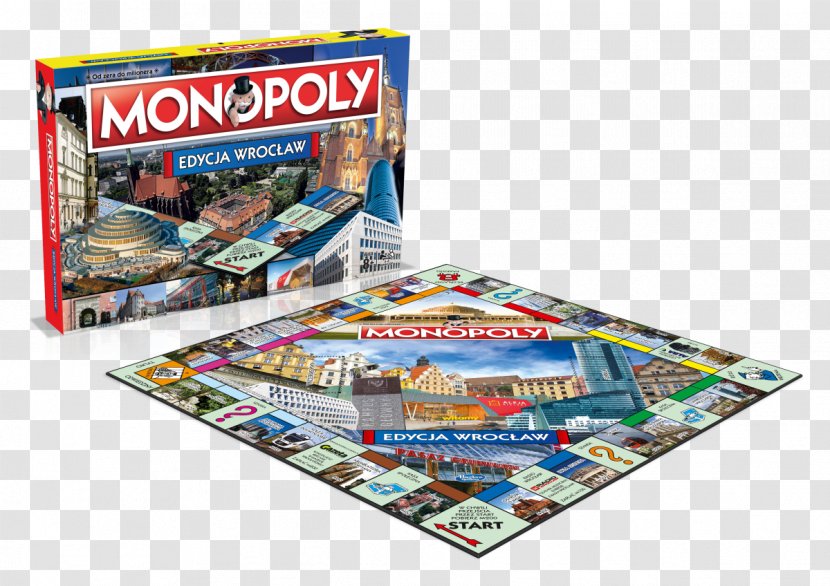 Monopoly Junior Wrocław Game Winning Moves - Board Transparent PNG