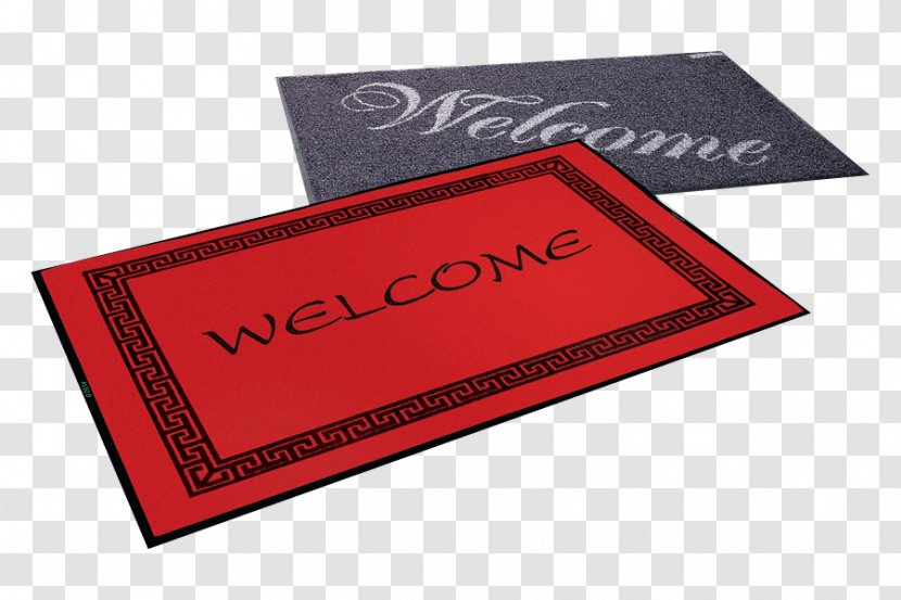 Mat Logo Brand Label Alsco - Placemat - Welcome Transparent PNG