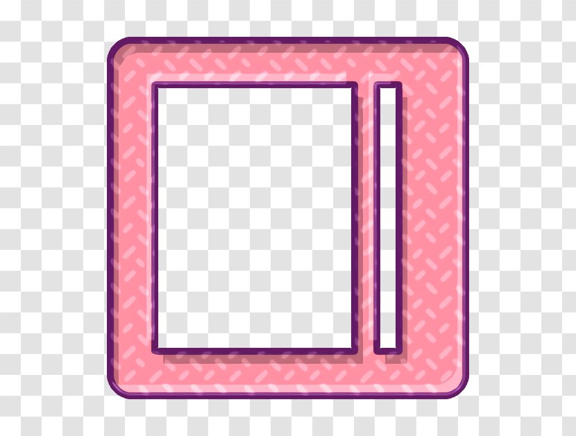Audio Icon Cancel Control - Picture Frame - Peach Transparent PNG