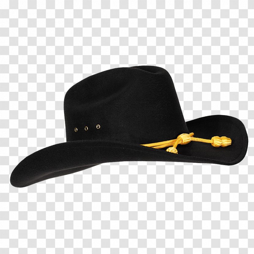 Cowboy Hat Cavalry Stetson - Military - Yellow Crown Transparent PNG