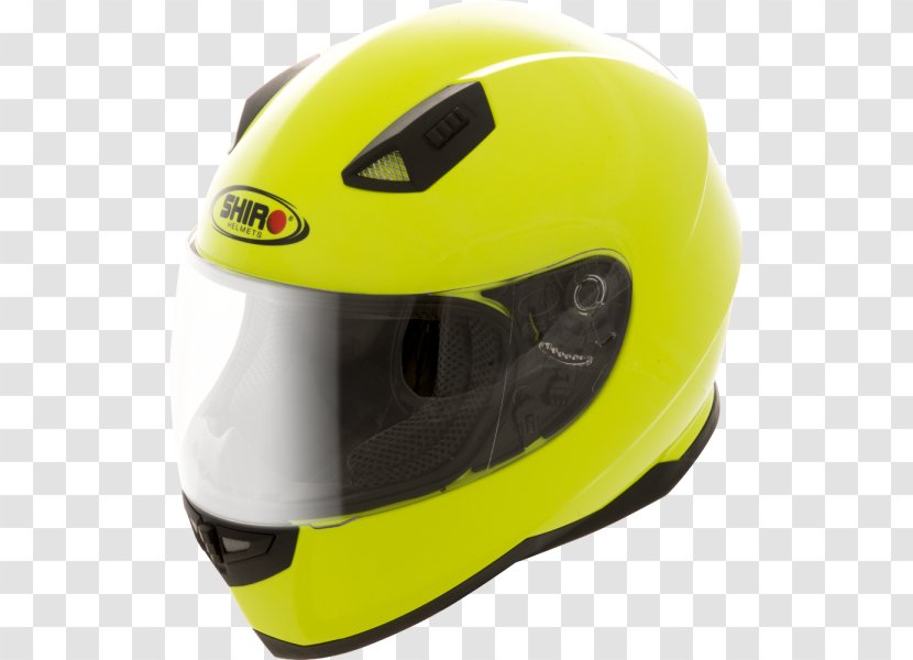 Bicycle Helmets Motorcycle Schuberth - Yellow Transparent PNG