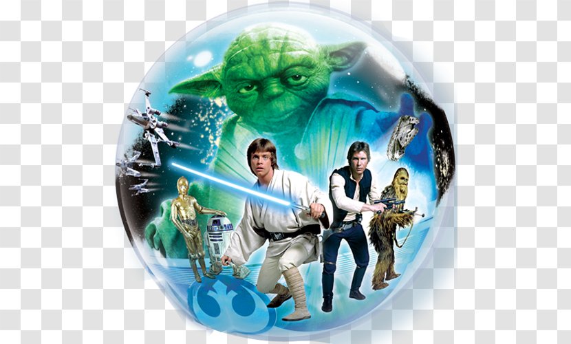R2-D2 Balloon Star Wars Anakin Skywalker Yoda Transparent PNG