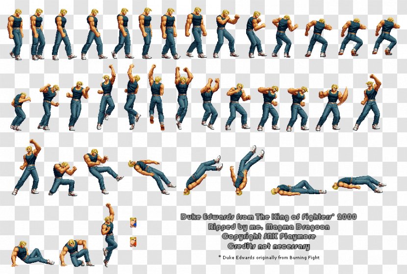 The King Of Fighters 2000 XIII 2003 '98 Terry Bogard - Human Behavior - Sprite Transparent PNG