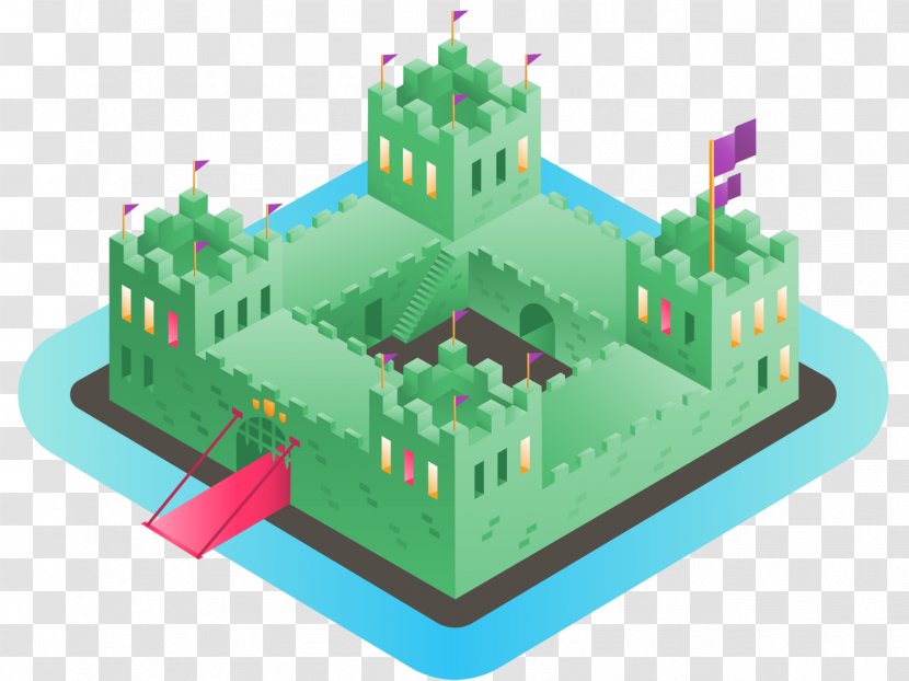 Dribbble Designer Illustration Fortification - Grass Transparent PNG