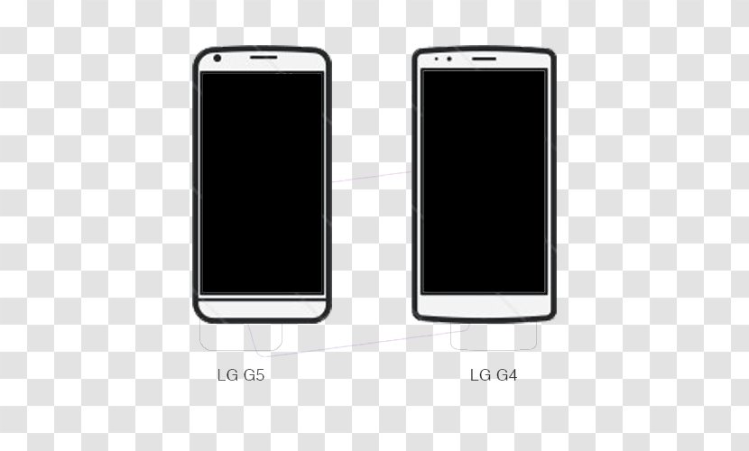 Smartphone LG Corp Download Electronics - Lg Phone Appearance Design Lines Transparent PNG