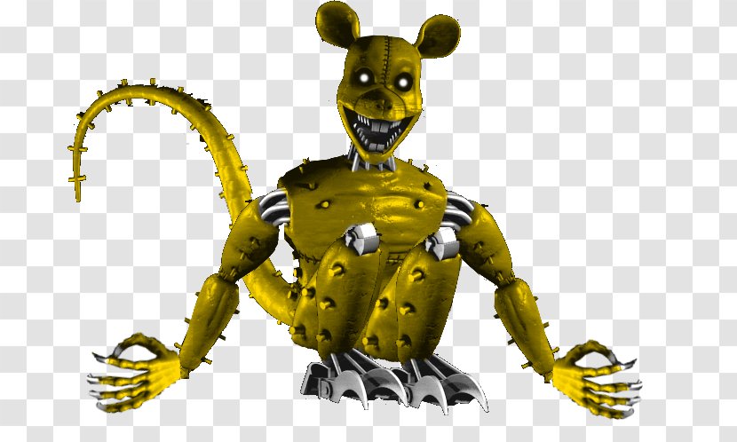 Five Nights At Freddy's 3 4 Rat Mouse Cat - Fnac - Drawing Transparent PNG