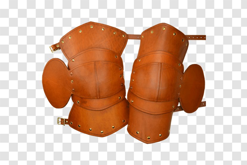 Protective Gear In Sports Leather - Human Leg - Medieval Armor Transparent PNG