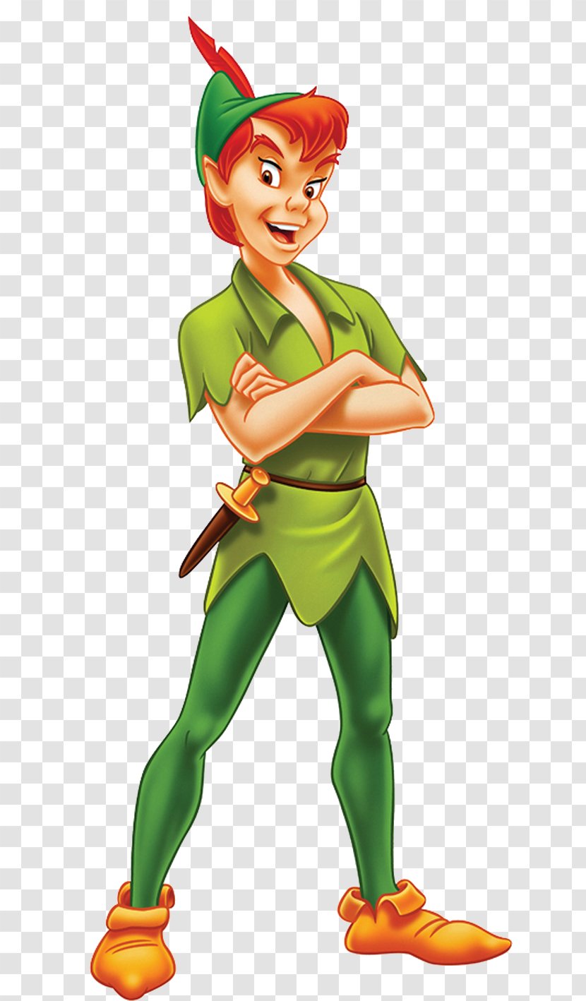 Peter Pan Lost Boys Captain Hook Wendy Darling Tinker Bell - Cartoon Transparent PNG