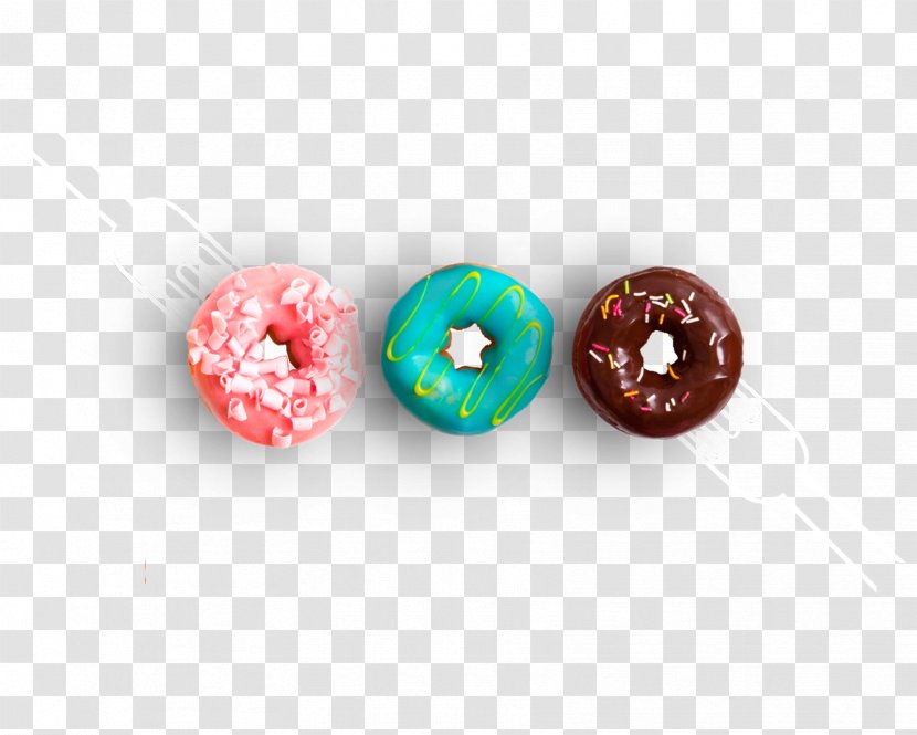 Boston Cream Doughnut Dessert Candy - Green - Donuts And Fork Transparent PNG