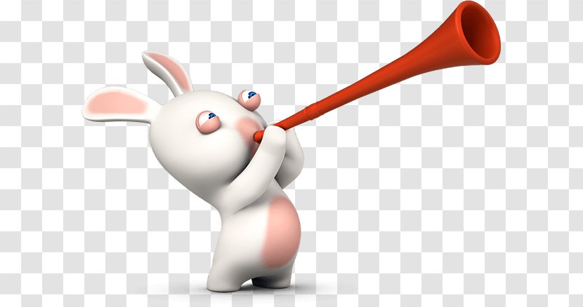 Domestic Rabbit Raving Rabbids - Idea Transparent PNG