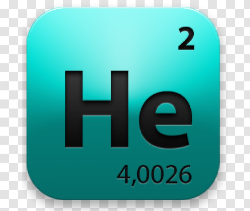 Helium Chemical Element Chemistry Argon Monatomic Gas - Aqua Transparent PNG