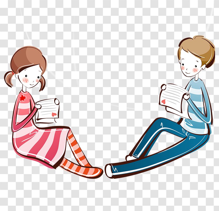 Significant Other Romance Cartoon - Heart - Creative Couple Transparent PNG
