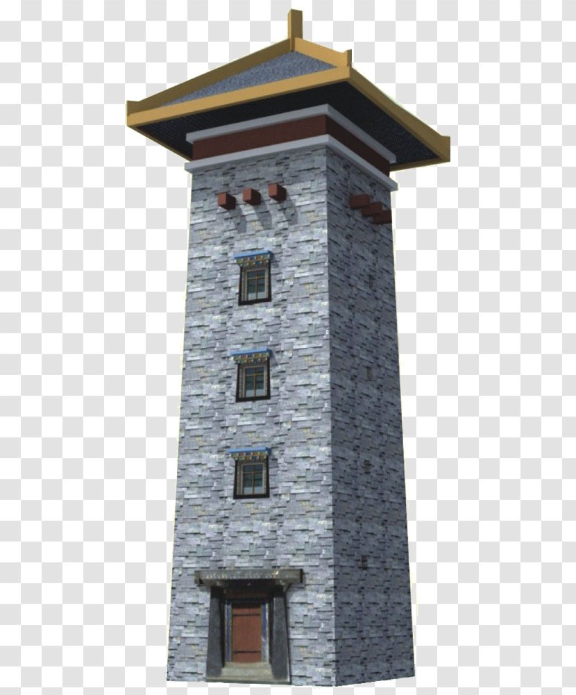 Roof Facade Chimney - Bell Tower - Tibetan Medicine Transparent PNG