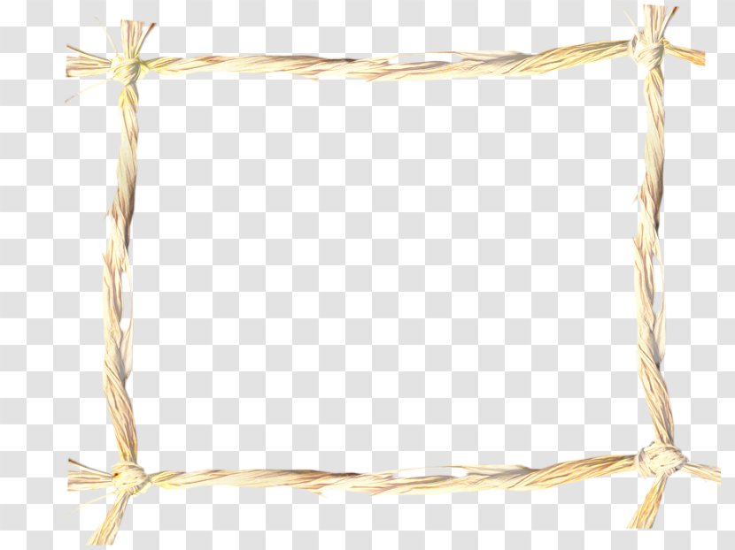 Beige Background Frame - Music - Twig Transparent PNG