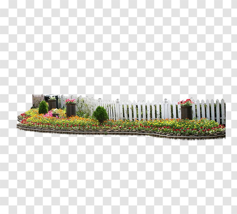 Fence Garden Clip Art - Hedge - Fences Transparent PNG