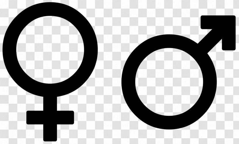 Gender Symbol Female - Black And White - Women Framework Transparent PNG