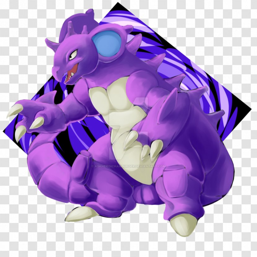 Nidoking Fan Art DeviantArt - Hamburger Day Transparent PNG