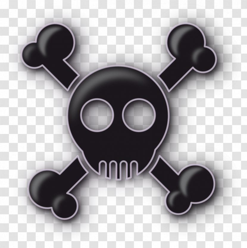 Skull And Crossbones Head 髑髏 - Death Transparent PNG