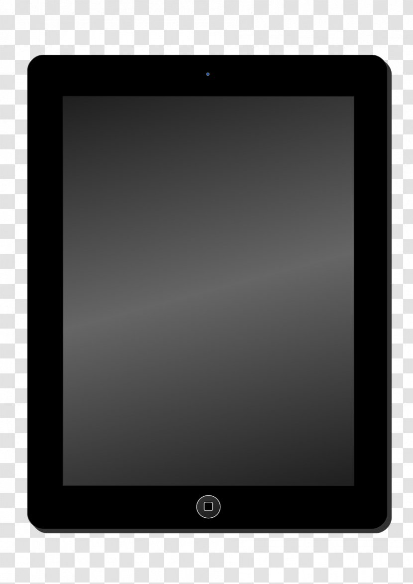 IPad 2 Computer Monitor - Electronic Device - Black Tablet PC Transparent PNG