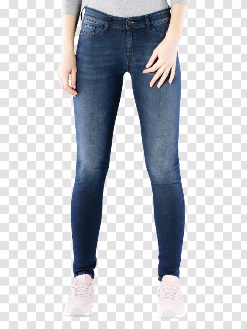 Jeans Denim Diesel Slim-fit Pants Leggings - Silhouette Transparent PNG