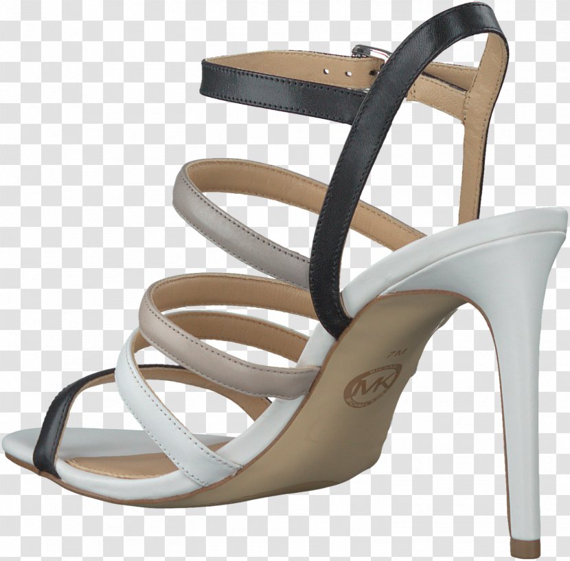 Footwear High-heeled Shoe Sandal Beige Transparent PNG