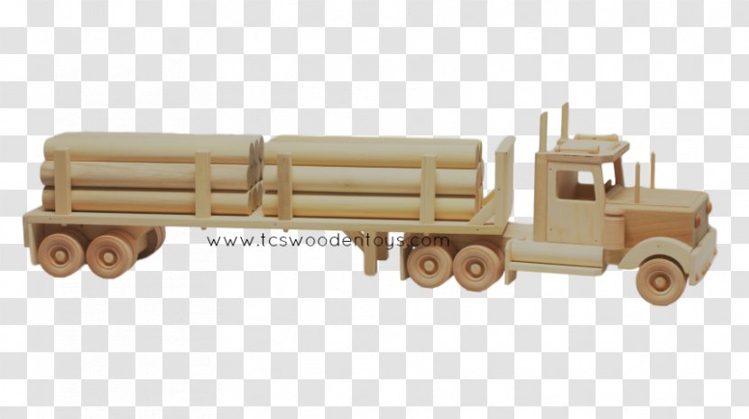 Car Logging Truck Semi-trailer Toy - Dump Transparent PNG