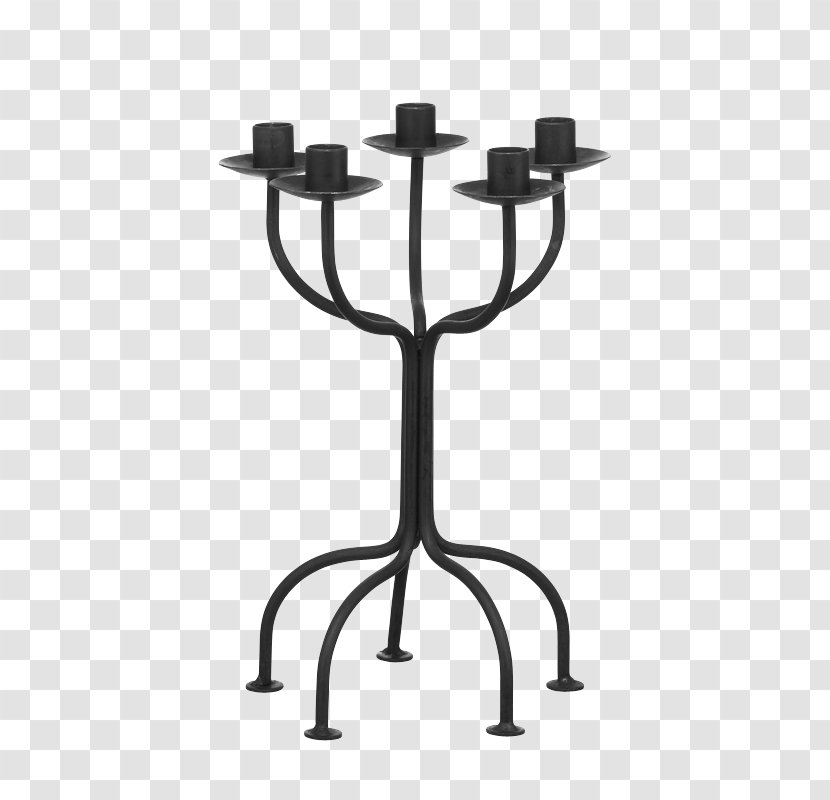 Table Bougeoir Candlestick Wrought Iron Candelabra - Chandelier Transparent PNG