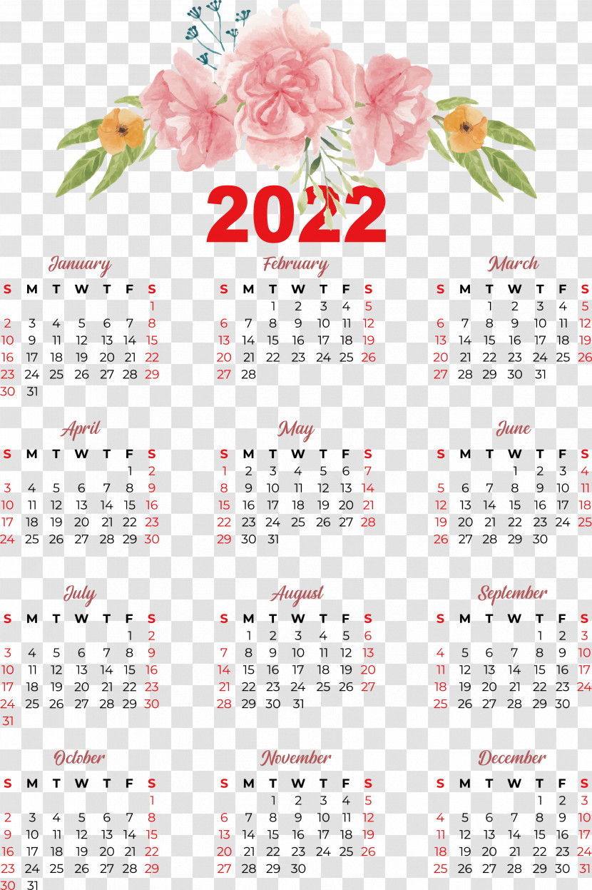 Calendar 2022 Calendar Year Month Islamic Calendar Transparent PNG