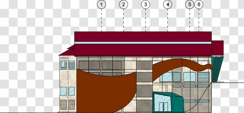 Roof Line Angle - Elevation - Design Transparent PNG
