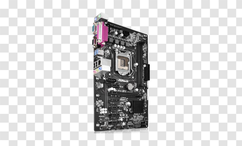 Motherboard Intel LGA 1150 MicroATX - Gigabit Ethernet Transparent PNG