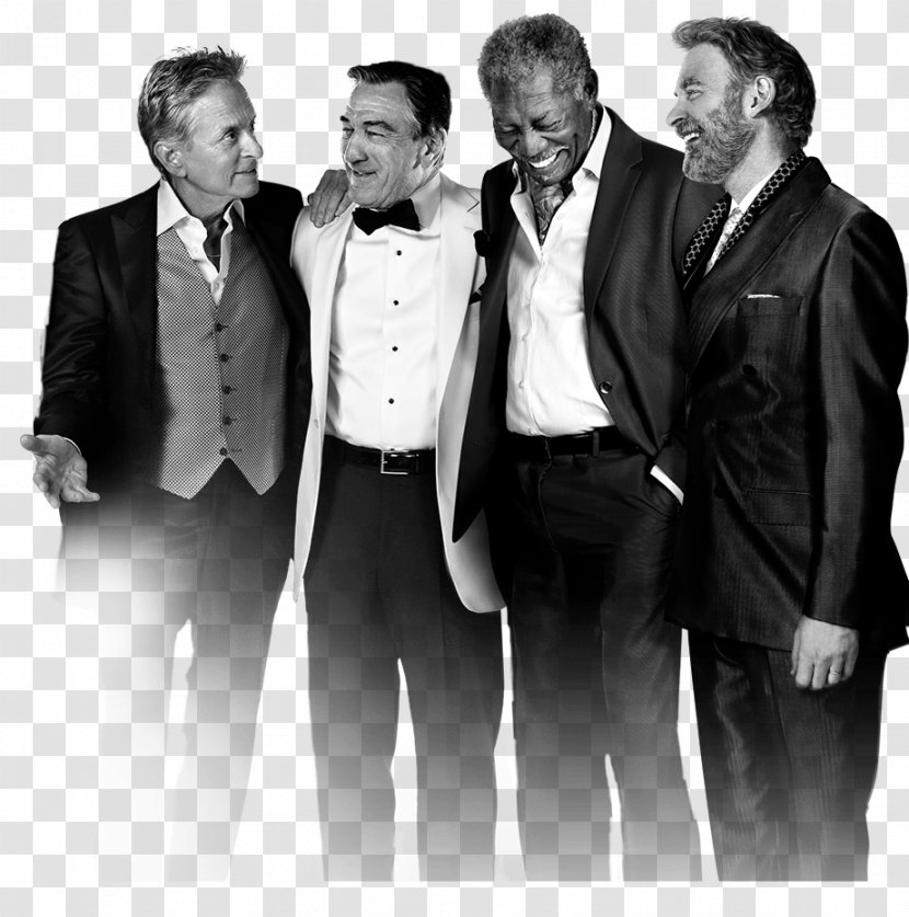 Film Comedy Last Vegas Morgan Freeman Robert De Niro - Business - Male Transparent PNG