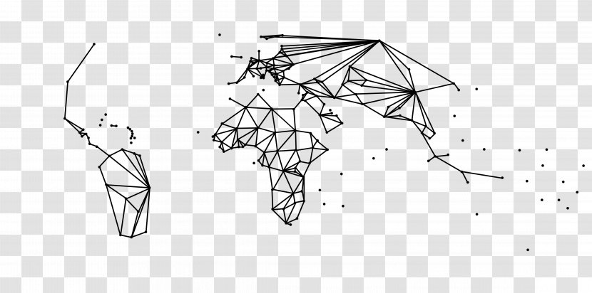 Geography World Map Drawing - Art Transparent PNG