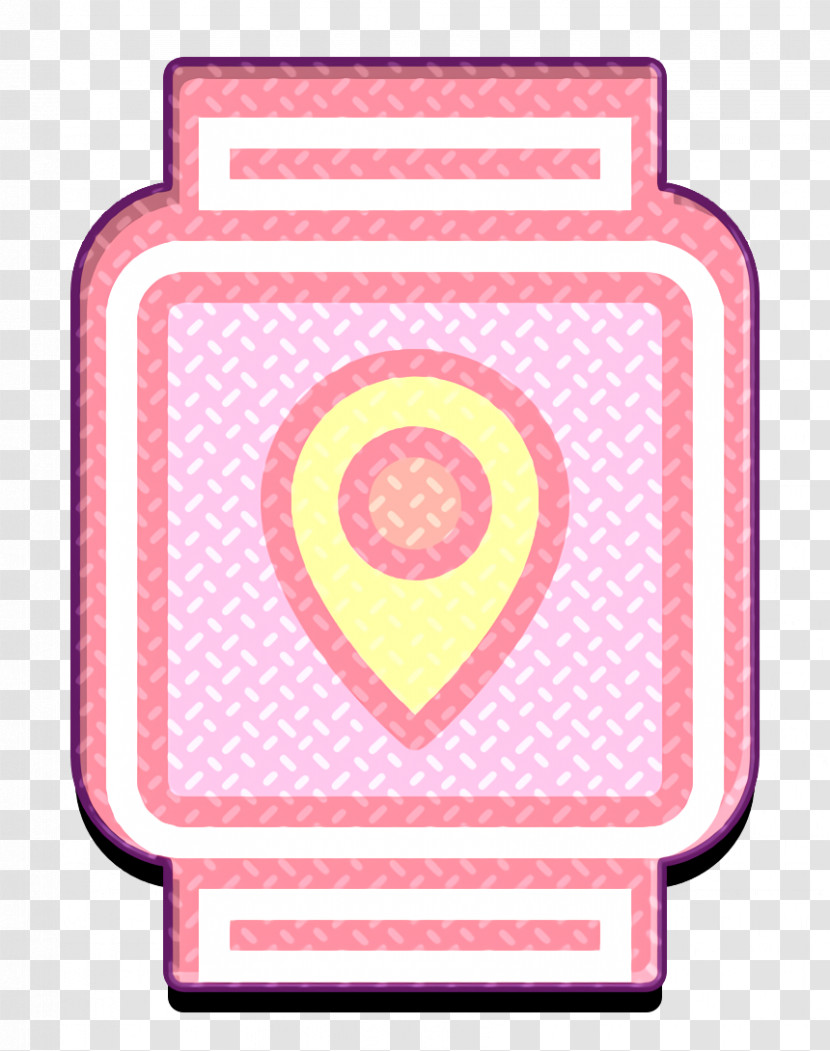Gps Icon Smartwatch Icon Navigation Map Icon Transparent PNG