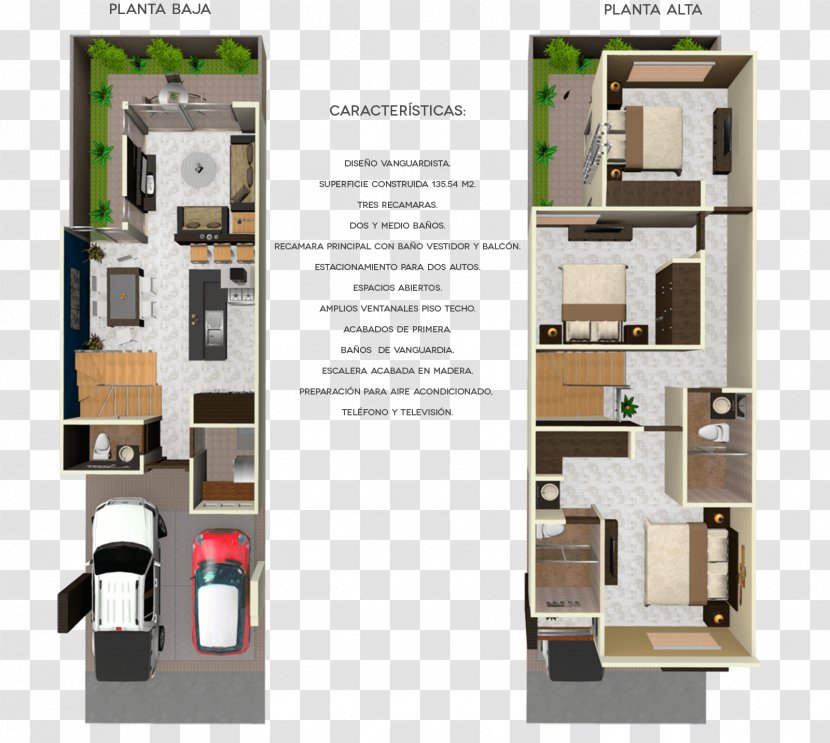 Floor Plan Albazul Residencial House Residential Building Villa - Real Estate Fence Transparent PNG