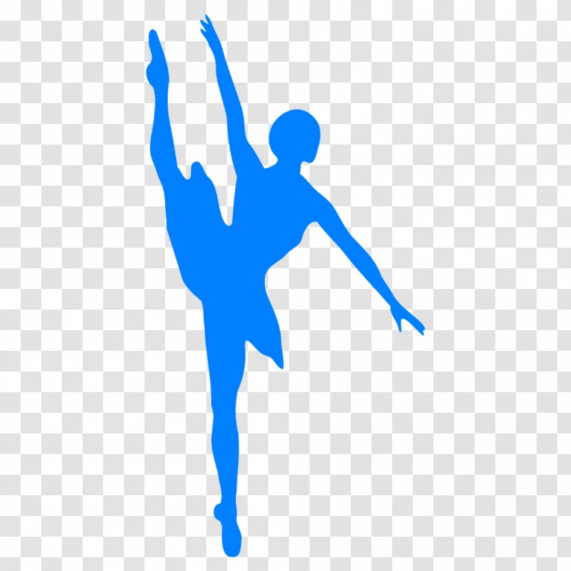 Ballet Dancer Silhouette - Watercolor Transparent PNG