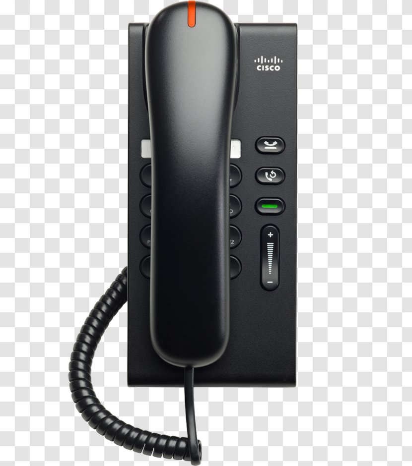 VoIP Phone Cisco CP-6901-CL-K9= Unified IP 6901 Slimline Telephone Systems - Electronics - Communications Transparent PNG