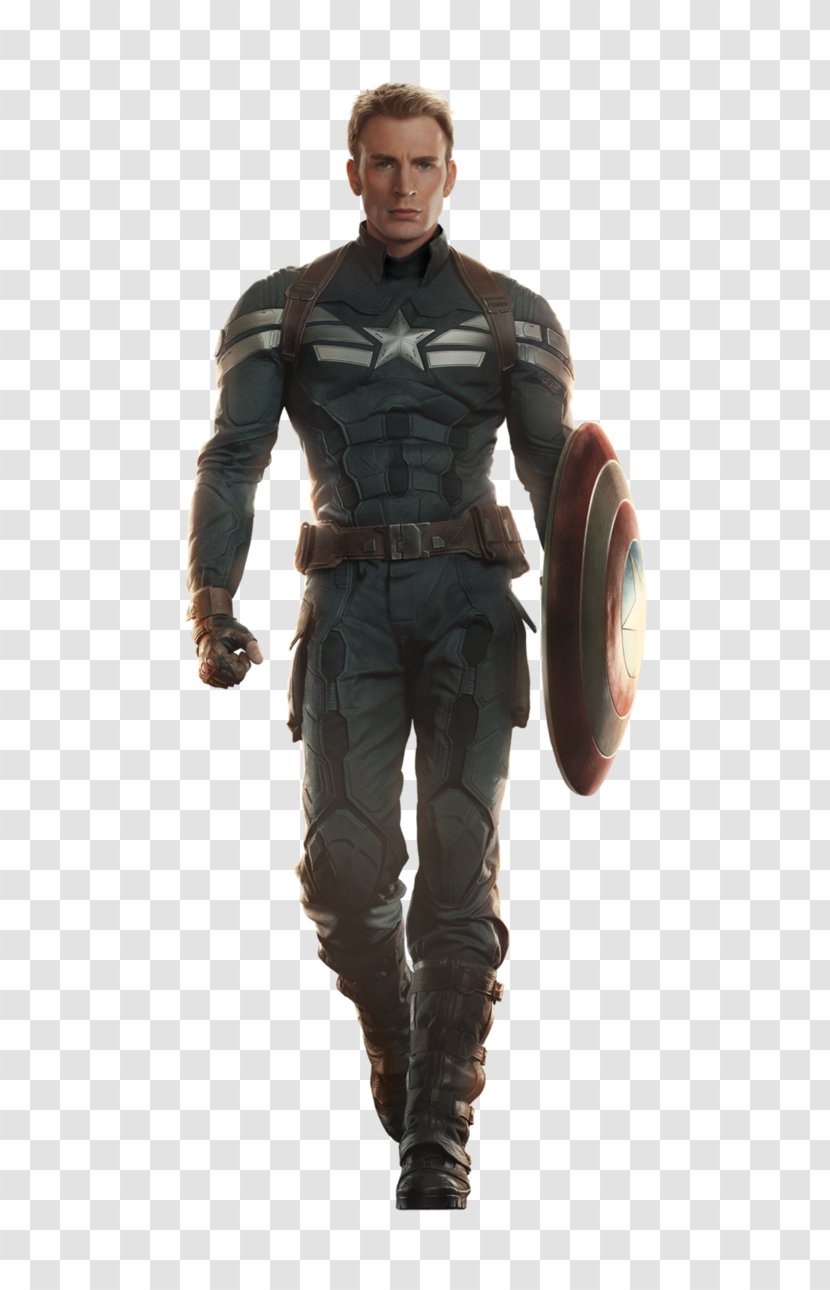 Captain America Black Widow Falcon Spider-Man Miles Morales - The Winter Soldier - Chris Evans Transparent PNG