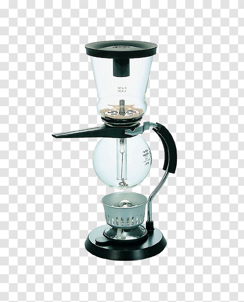 Hario Siphon Coffee Brewer Chef Masterpiece Nouveau For 3 People NCA-3 (Import) Vacuum Makers Caffè Mocha - Small Appliance Transparent PNG
