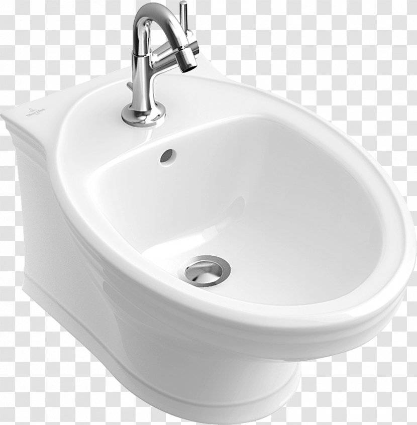 Bidet Villeroy & Boch Ceramic Flush Toilet - Porcelain Transparent PNG