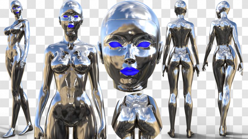 Gynoid Robot Art Woman - Das Productions Inc Transparent PNG