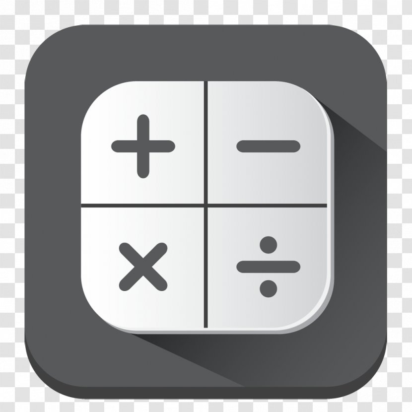 Calculator - Flat Design - Photos Icon Transparent PNG