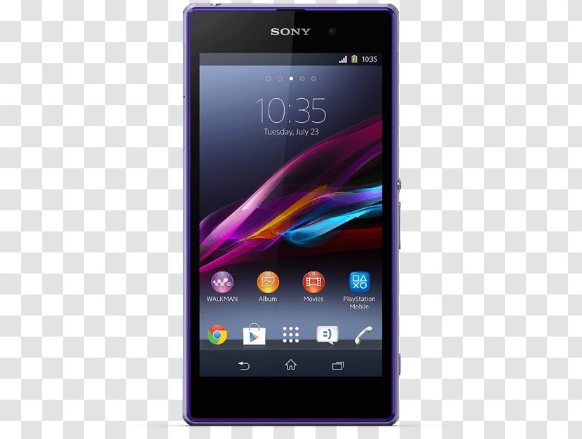 Sony Xperia Z1 Compact Mobile 索尼 - Feature Phone - Smartphone Transparent PNG