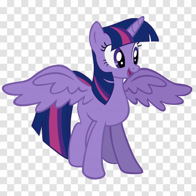 Twilight Sparkle Rarity My Little Pony Winged Unicorn - Art Transparent PNG