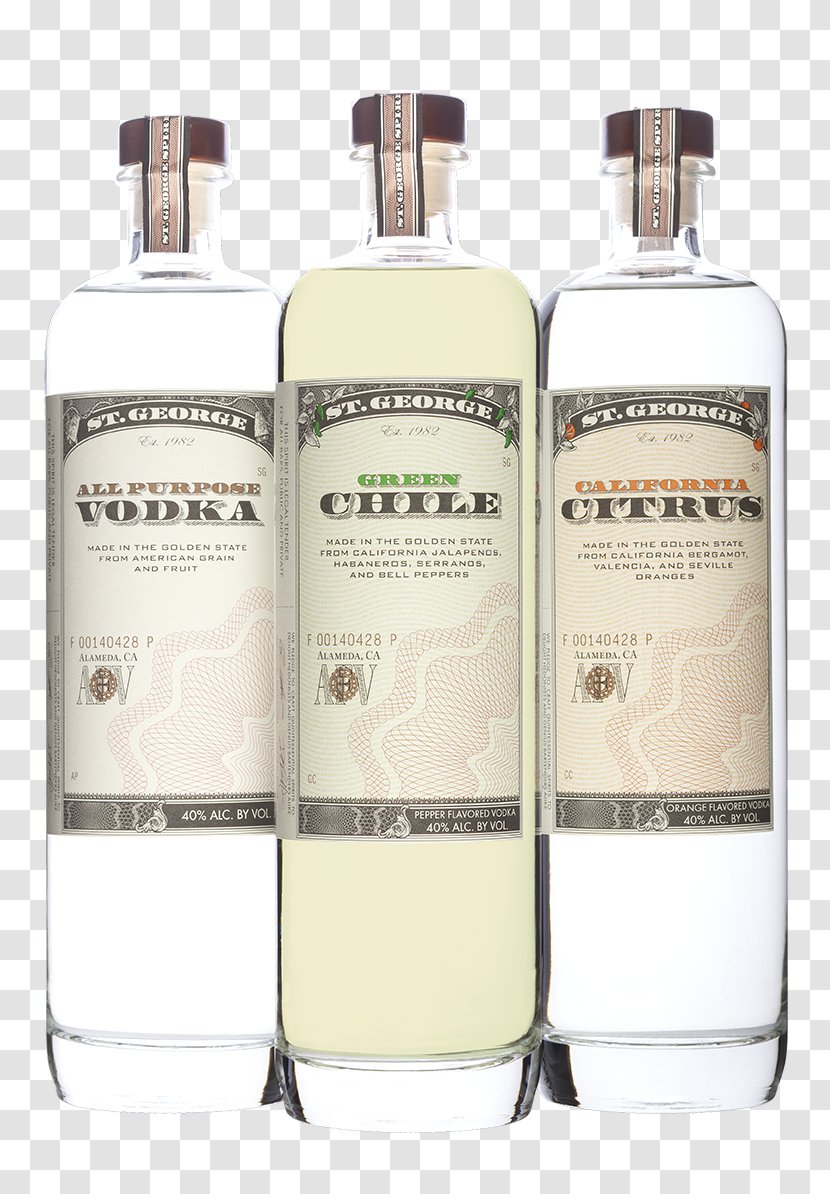 Vodka Distilled Beverage St. George Spirits Gin Distillation - Enough Said Transparent PNG