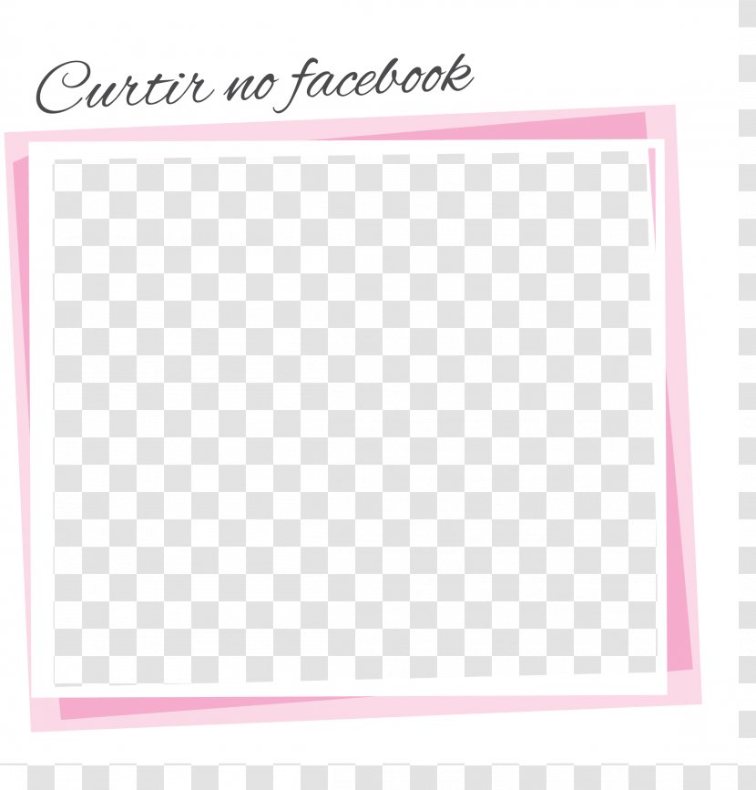 Paper Picture Frames Pink M Font - Design Transparent PNG