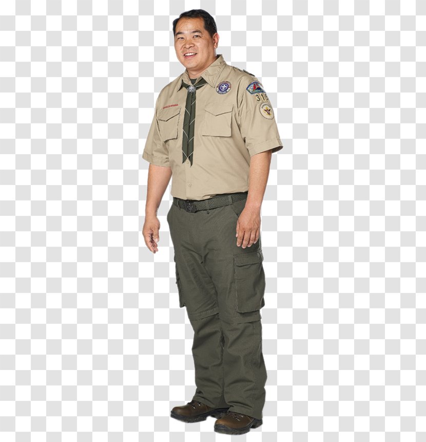 T-shirt Uniform And Insignia Of The Boy Scouts America Cub Scouting - Standing Transparent PNG