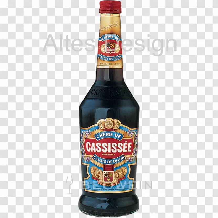 Liqueur Beer Bottle Crème De Cassis Rewe-Zentral AG V Bundesmonopolverwaltung Für Branntwein - Drink Transparent PNG