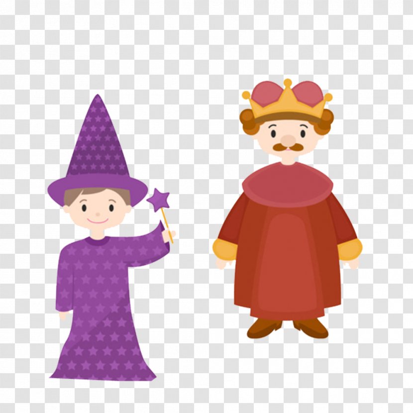 King Cartoon - Pink - Witch Transparent PNG