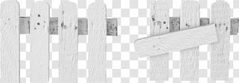 White Designer - Palisade - Picket Fence Transparent PNG